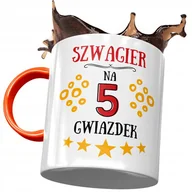 Kubki - Kubek Pomarańczowy Dla Szwagra Urodziny na Prezent z Nadrukiem ze Zdjęciem + Opakowanie na prezent (wzór 03) - miniaturka - grafika 1