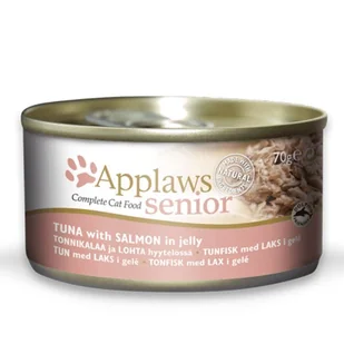 Applaws puszka dla kota Senior tuńczyk & łosoś 70g / 5060333431952 - Mokra karma dla kotów - miniaturka - grafika 2