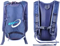 Plecaki worki - Granatowy Szary PLECAK Rowerowy MAŁY Tornister SPORTOWY Worek 3 KOMORY Bike - miniaturka - grafika 1