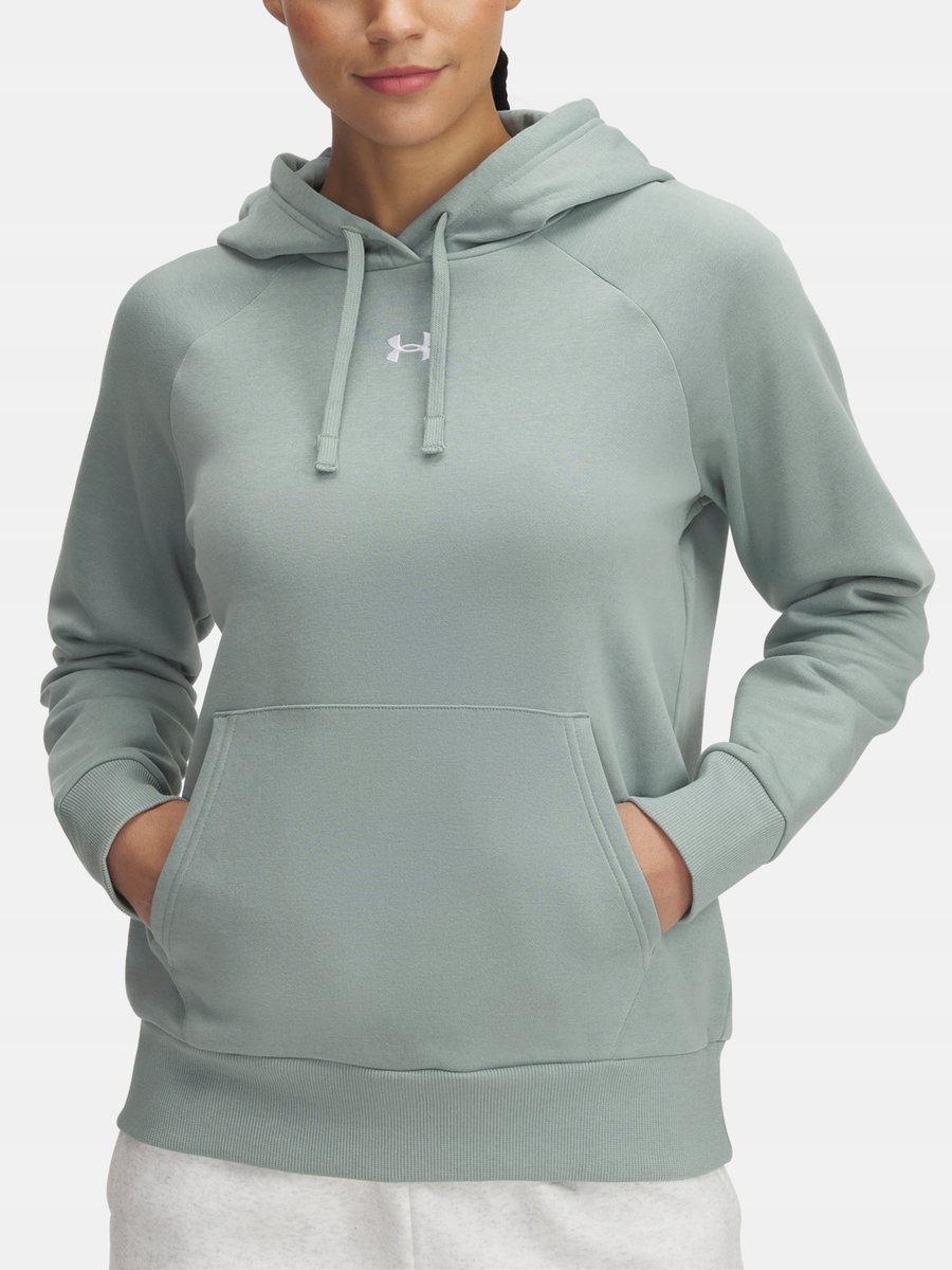BLUZA DAMSKA NIEROZPINANA Z KAPTUREM UA Rival Fleece Hoodie XXL