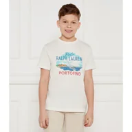 Koszulki dla chłopców - POLO RALPH LAUREN T-shirt Regular Fit - miniaturka - grafika 1