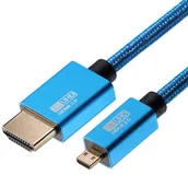 Kable - Mathorn Kabel Mathorn MVC-40AD HDMI - HDMI 2.0 4K 60Hz 18Gbps 40cm - miniaturka - grafika 1
