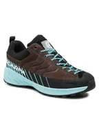 Buty trekkingowe damskie - Scarpa Trekkingi Mescalito Lace Kid 30472-353 Brązowy - miniaturka - grafika 1
