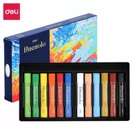 Kredki, ołówki, pastele i pisaki - Pastele olejne Deli seria Finenolo 12 kolorów - miniaturka - grafika 1