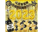 Balony i akcesoria - Zestaw dekoracji na Sylwestra Nowy Rok Balony nr 1 - miniaturka - grafika 1