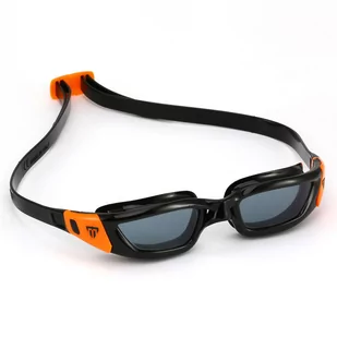 MP Michael Phelps MP MICHAEL PHELPS OKULARY JUNIOR TIBURON SMOKE BLACK ORANGE, KOLOR: BLACK, TYP SOCZEWKI: TINTED - Pływanie - miniaturka - grafika 1