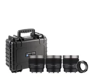 Obiektywy - Samyang zestaw obiektywów V-AF + adapter MF + walizka - miniaturka - grafika 1