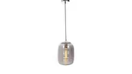 Lampy sufitowe - Lumina Deco Deco NOWOCZESNA LAMPA WISZĄCA SZKLANA CHROMOWANA MIRELLA LDP 6022-1 (GR) - miniaturka - grafika 1