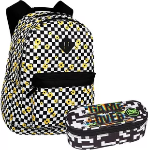 Plecak miejski Coolpack Scout Chess Flow F096745 - Plecaki szkolne i tornistry - miniaturka - grafika 4