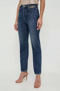 Spodnie damskie - Miss Sixty jeansy z domieszką kaszmiru high waist - grafika 1