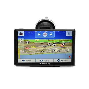 Nawigacja GPS 7" GOMEDIA 7010 + mapy Europy iGO Primo TIR CIĘŻARÓWKA - Nawigacja GPS - miniaturka - grafika 1
