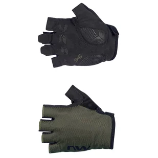 Męskie Rękawice NORTHWAVE ACTIVE SHORT FINGER GLOVE C89202324_64 – Zielony - Rękawiczki rowerowe - miniaturka - grafika 1