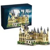 Klocki - KLOCKI KONSTRUKCYJNE ZAMEK CZARODZIEJA PAŁAC WIEŻA FORTECA NA PREZENT 16 CM - miniaturka - grafika 1