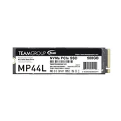 Dyski SSD - Dysk SSD Team Group MP44L 500GB M.2 PCIe NVMe Gen4 x4 (5000/2500) - miniaturka - grafika 1