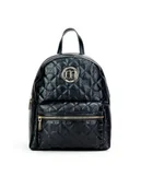 Plecaki - Monnari Plecak BAG5380-020 Czarny - miniaturka - grafika 1