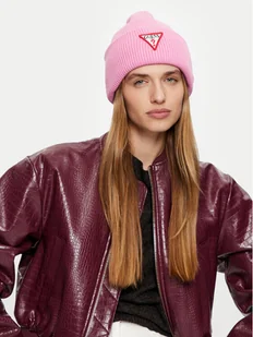 Guess Czapka AW5234 VIS01 Różowy - Czapki damskie - miniaturka - grafika 1