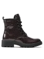 Buty dla dziewczynek - Geox Trapery J Casey G.G J9420G 000KC C1014 S Szary - miniaturka - grafika 1