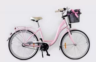 Rower Storm 26" STOCKHOLM 3-biegowy różowy - Rowerki biegowe - miniaturka - grafika 1