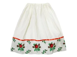 SPÓDNICZKA GÓRALSKA PONGEE XL - Sukienki i spódniczki dla dziewczynek - miniaturka - grafika 1