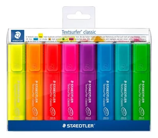 Staedtler Zakreślacz biurowy Classic 8 kolorów - Przybory szkolne - miniaturka - grafika 2