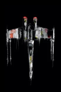 Plakat, Star Wars Gwiezdne Wojny X-Wing Fighter, 20x30 cm - Plakaty - miniaturka - grafika 1