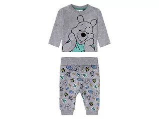 Dresy i komplety dla chłopców - Dres niemowlęcy (bluza + spodnie), 1 komplet (86/92, Wzór Kubuś Puchatek) - grafika 1