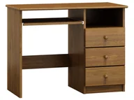 Biurka - Biurko sosnowe ERNEST głębokość 48cm dąb - miniaturka - grafika 1