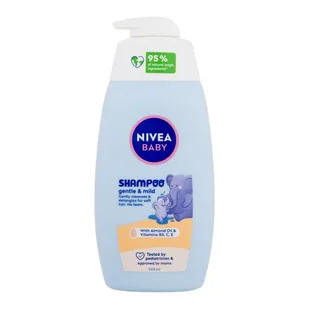 Nivea Baby Gentle & Mild Shampoo Szampon do włosów dla dzieci 500 ml - Kosmetyki kąpielowe dla dzieci - miniaturka - grafika 1