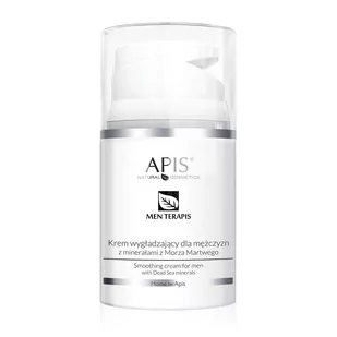 Apis Professional Home terApis Krem wygładzający dla mężczyzn z minerałami z Morza Martwego 50 ml - Kosmetyki do pielęgnacji twarzy męskie - miniaturka - grafika 1