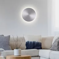 Lampy ścienne - Paul Neuhaus Kinkiet LED na baterię Puntua Ø 25 cm aluminium - miniaturka - grafika 1