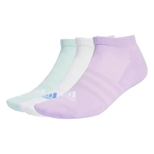 adidas UNISEX DOROSŁY PODUSZANE SKARPETY SPORTOWE NISKIE CIĘCIE 3 PARY OPAKOWANIE 4,5-5,5 - Skarpetki damskie - miniaturka - grafika 1