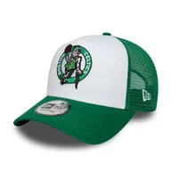 Czapki i chusty sportowe męskie - Czapka z daszkiem New Era NBA Boston Celtics Trucker Side Patch - miniaturka - grafika 1