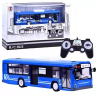 Zabawki zdalnie sterowane - Zdalnie Sterowany Samochód Rc Autobus Otwierane Drzwi Światła Led Dźwięki - miniaturka - grafika 1