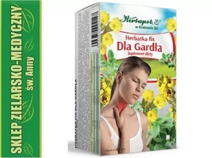 HERBAPOL KRAKÓW Herbata dla gardła 20*2g HERBAPOL KRAKÓW 35HEWHERGA - Herbata - miniaturka - grafika 1