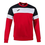 Bluzy męskie - Joma Bluza męska Crew Iv czerwony czerwony/czarny 6XS 101575.601 - miniaturka - grafika 1