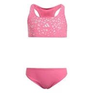 Stroje kąpielowe dla dziewczynek - Zestaw brokatowego bikini dla dzieci - miniaturka - grafika 1
