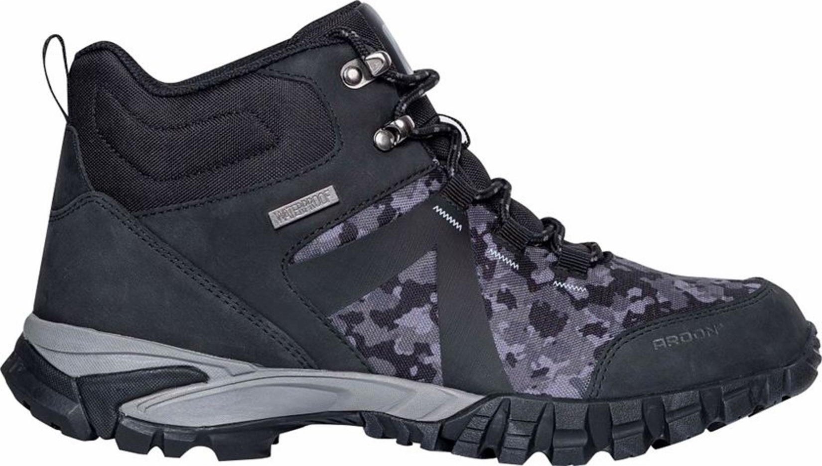 Buty trekkingowe męskie Ardon ARDON CREATRONHIGH CAMO - tekstylny wodoodporny outdoorowy trzewik trekkingowy wzmocniony nosek NYLON OXFORD/NUBUK 41