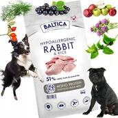Sucha karma dla psów - BALTICA dorosłe psy ras średnich KRÓLIK RYŻ 6kg - miniaturka - grafika 1