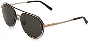 Police Unisex SPLE17 okulary przeciwsłoneczne, złote, 58, złoto, 58 - Okulary przeciwsłoneczne - miniaturka - grafika 1