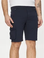 Odzież trekkingowa męska - CMP Szorty sportowe 31T5637 Granatowy Regular Fit - miniaturka - grafika 1