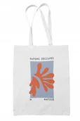 Torebki damskie - Torba Bawełniana Biała Henri Matisse Art, Sztuka - miniaturka - grafika 1