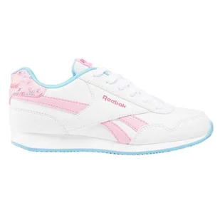 Reebok Royal CL Jog 3.0 buty do biegania, białe/ASTROROSE/DIGITALBLUE, 38 EU, Biały Astrorose Cyfrowy Niebieski, 5 UK - Buty dla dziewczynek - miniaturka - grafika 1