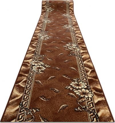 Dywany Łuszczów CHODNIK BCF TRIO brąz 70 cm, 70x1200 cm