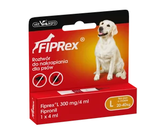 Vet-Agro Fiprex 75 L 4ml - Artykuły przeciw pasożytom - miniaturka - grafika 1