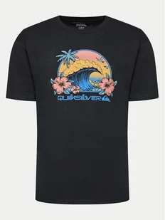 Quiksilver T-Shirt Riding Today EQYZT07676 Czarny Regular Fit - Koszulki męskie - miniaturka - grafika 1
