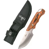 Noże - Nóż myśliwski Amont Decor Habitat - Pakkawood z drewnianą rękojeścią TH-H0204 - miniaturka - grafika 1