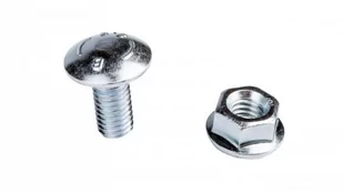 Śrubaz łbem grzybkowym + nakrętka kołnierzowa ząbkowana SGK M8X16 654041 /100szt./ - Śruby i nakrętki - miniaturka - grafika 1