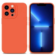 Etui i futerały do telefonów - Cadorabo Etui do Apple iPhone 12 PRO MAX Etui ochronne w kolorze pomarańczowym Etui silikonowe TPU Etui na telefon komórkowy - miniaturka - grafika 1