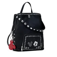 Torebki damskie - Plecak Desigual Mickey Rock Sumy 25SAKP06 Czarny - miniaturka - grafika 1