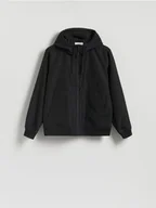 Kurtki męskie - Reserved - Kurtka wiatrówka z podszewką - czarny - miniaturka - grafika 1